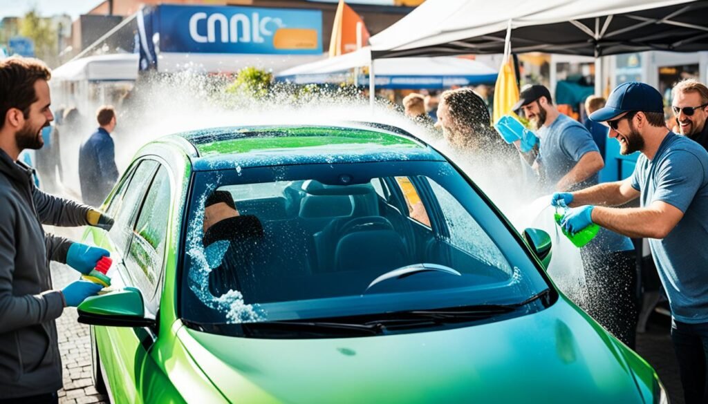 洗車水的品牌活動