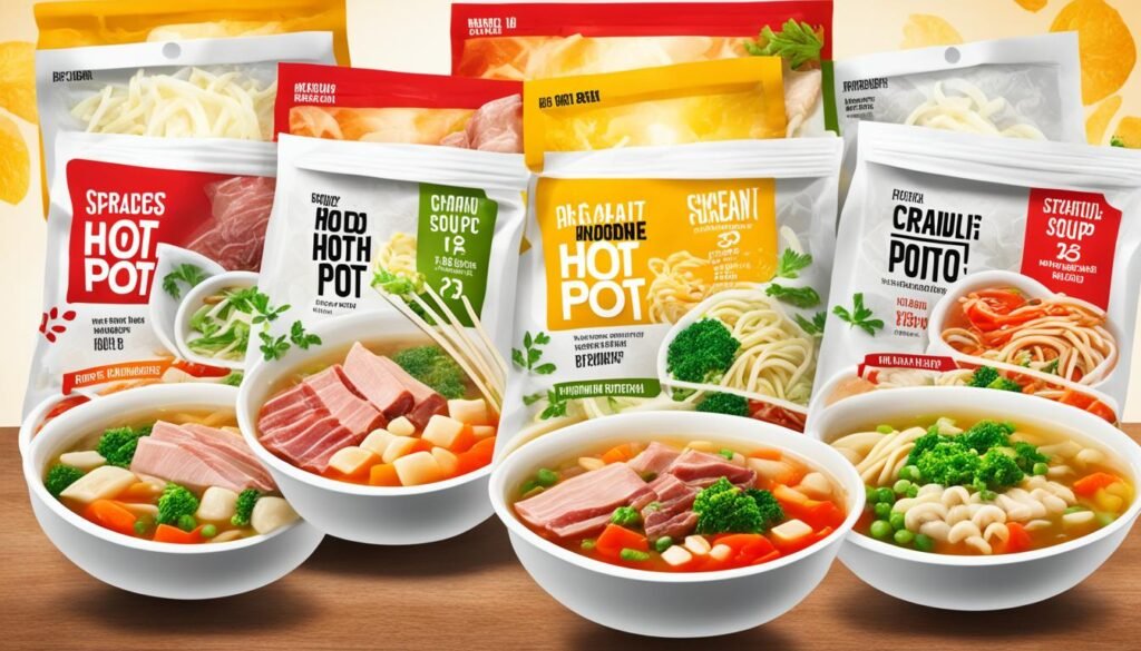 Hot Pot Broth Packet and Hot Pot Soup Base Packets: Quick Meal Ideas