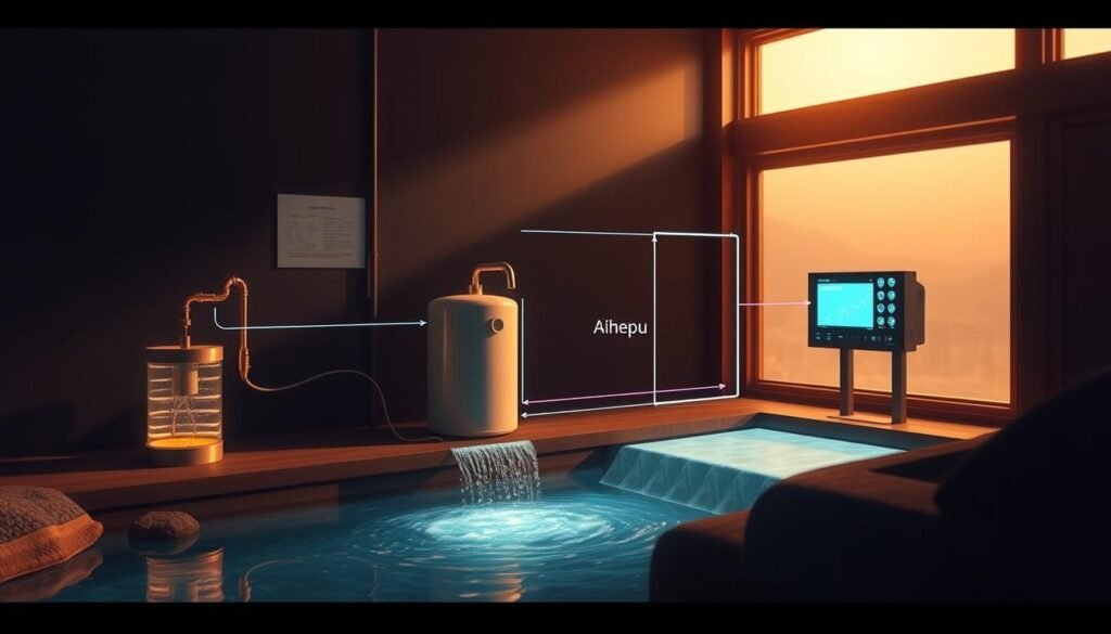 愛惠浦淨水器遠端控制系統示意圖