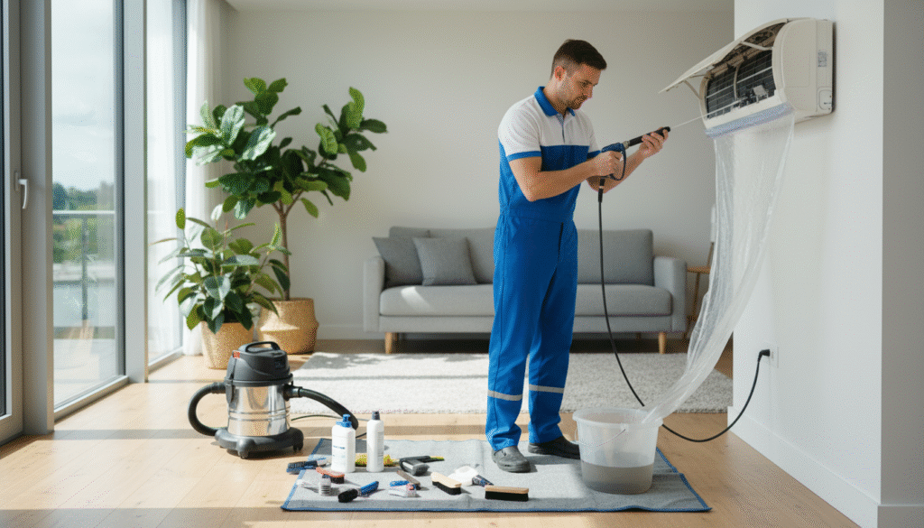 冷氣清洗, 洗冷氣